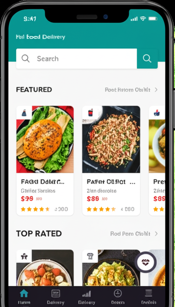 AI-Powered Food Delivery App